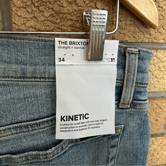 NWT Joe’s Jeans The Brixton Straight and Narrow in Aldisk Men’s Size 34 - Picture 8 of 11
